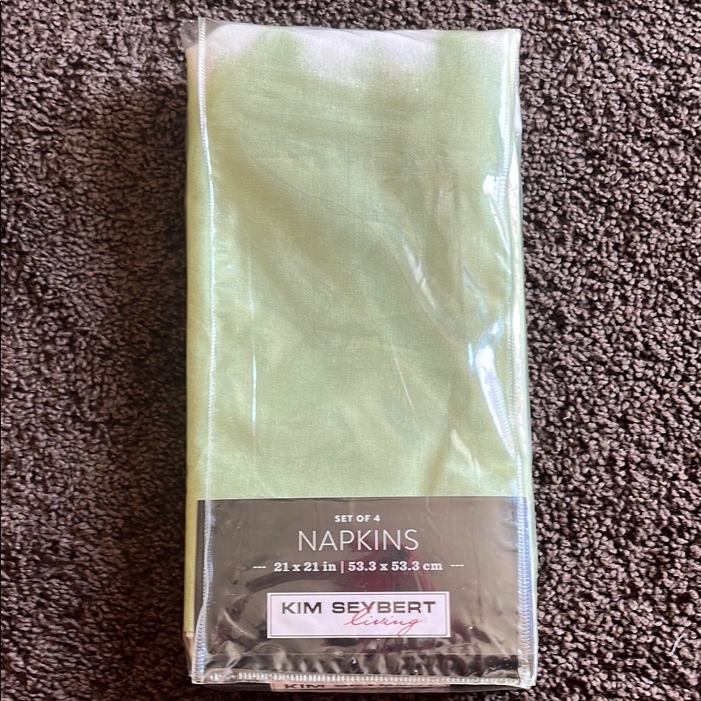 Kim Seybert Napkins-100% Cotton/ 21x21in/ Set of 4